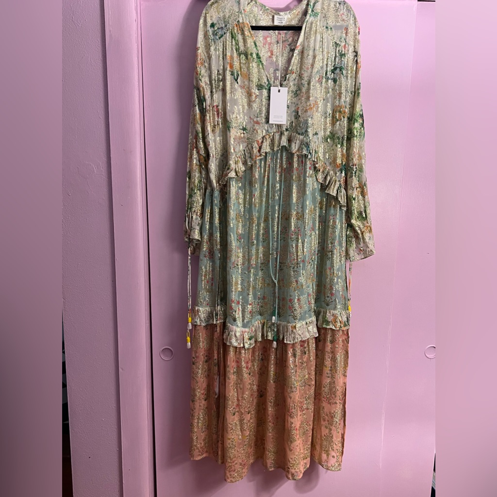 Hemant & Nandita Miyu Kaftan Xs Nwt Never Worn